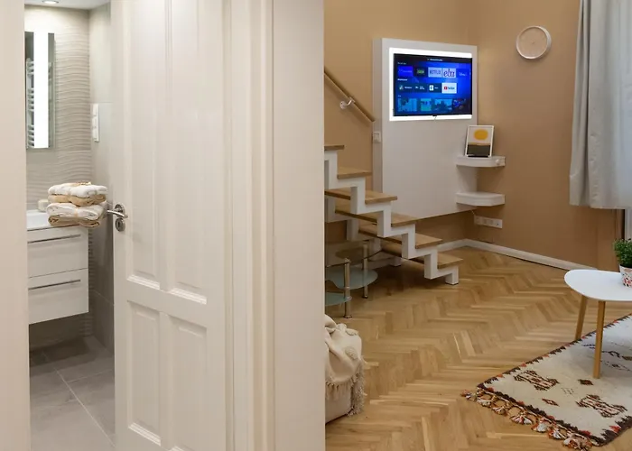 Appartement Luther Cappucino For 3 People, Free Ac Budapest